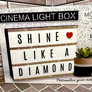 Cinema Light Box-Over 100 Letters/Numbers/Emojis/Quotes/Symbols-NEW!